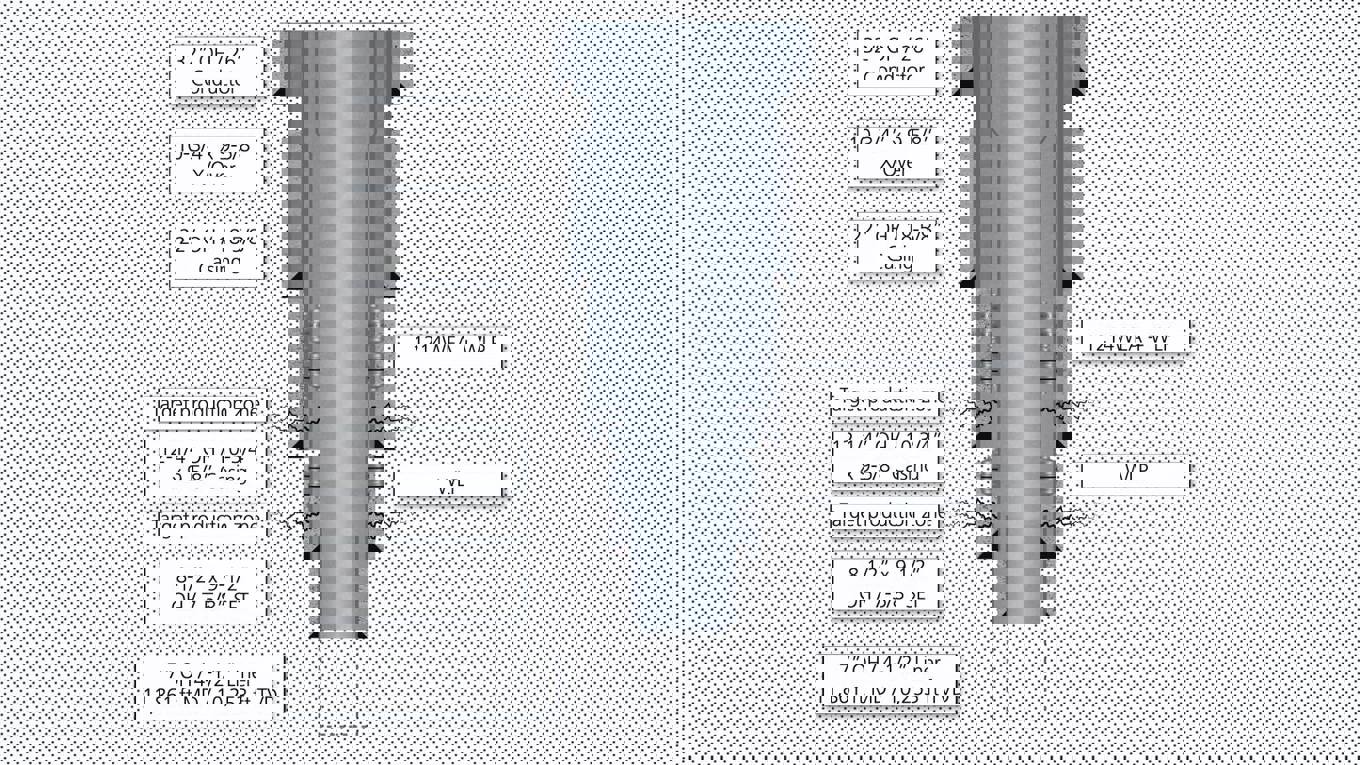 Well schematic showing 1214WEA and WLP isolating target zones with casing and liner depths labeled throughout the borehole.