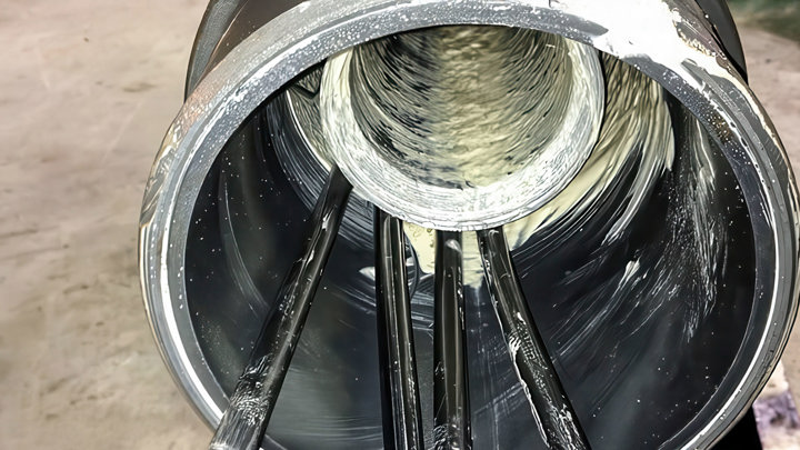 Well Cutter tool used to assist in clean and precise removal of packer from downhole during intervention.