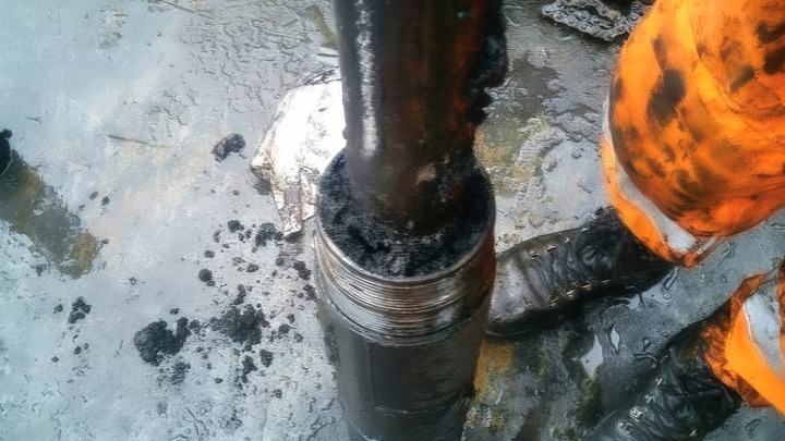 Tool showing debris recovery during clean out operation in well intervention to restore production and maintain wellbore integrity effectively