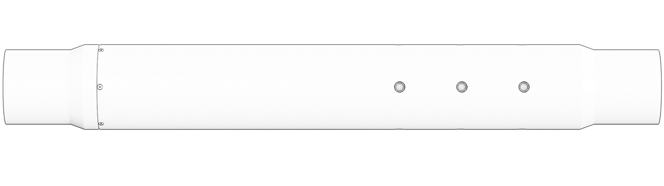 Render of WFV - MP (Welltec Flow Valve with Multi Position).