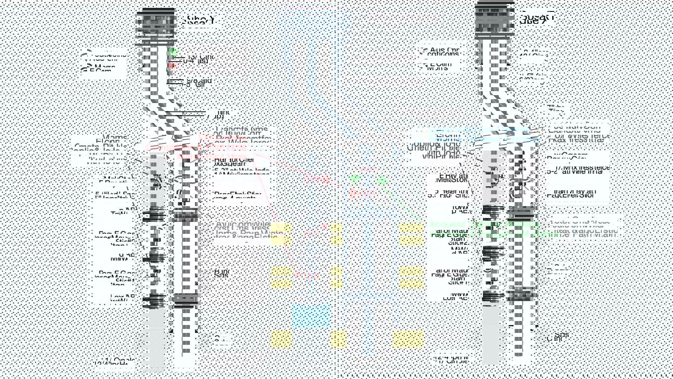 Schematic of a subsea well system showing acoustic and EM communication paths, multiple WABs, gauge stations, tubing, casing layers, and sand zones.