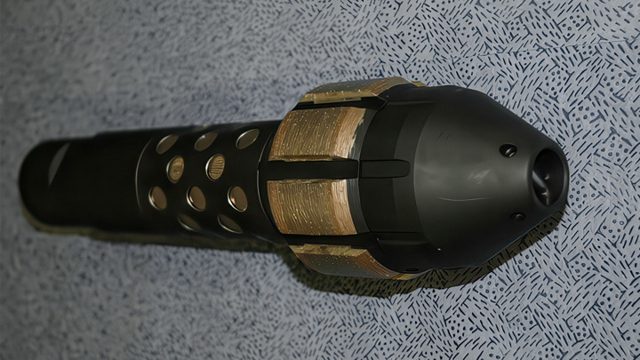 Close-up of an E-Line milling tool designed for precision milling, used to remove a retrievable safety valve during well intervention operations.