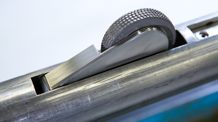 Wheel on a Welltec well tractor